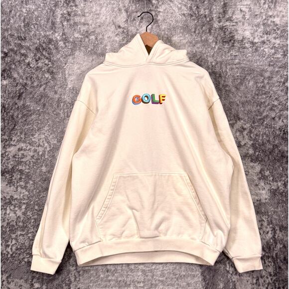 GOLF Wang Hoodie XL Mens 3D Logo Embroidered Pullover